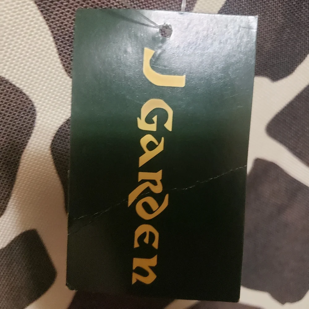 J. GARDEN Giraffe print Embroidered tote bag, shoulder bag grocery Zip Top - Picture 5 of 5